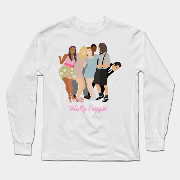 Clueless totally buggin Long Sleeve T-Shirt by rachaelthegreat